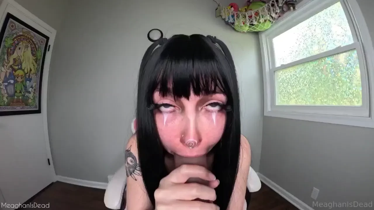 Dick brain deep throat x close up x fuck machine 