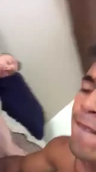 My baby help me to cum 