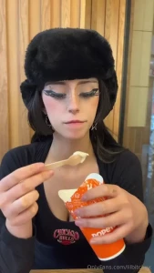 I hope they invent cum flavored ice cream soon