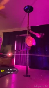 More pole fun coming soon are some lingerie pole videos dm me for