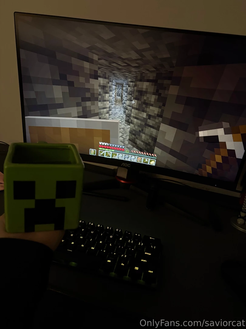 I play minecraft all day cause i feel bad and i built a huge house and 