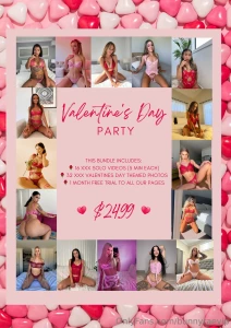 Valentines bundle with the hottest girls around akirazay allyrhodes