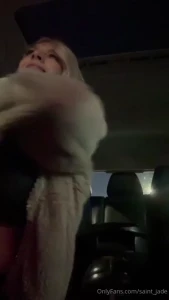 Pov your uber driver picks you up late from the bar she gives you a