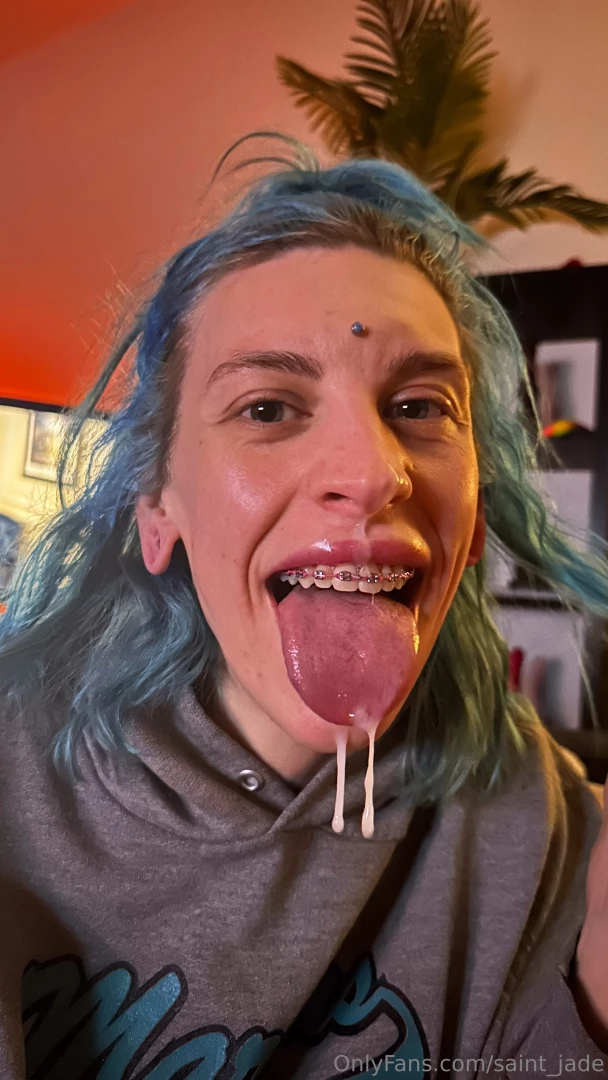 I sucked on my daddy so good and he started to blow another one all 