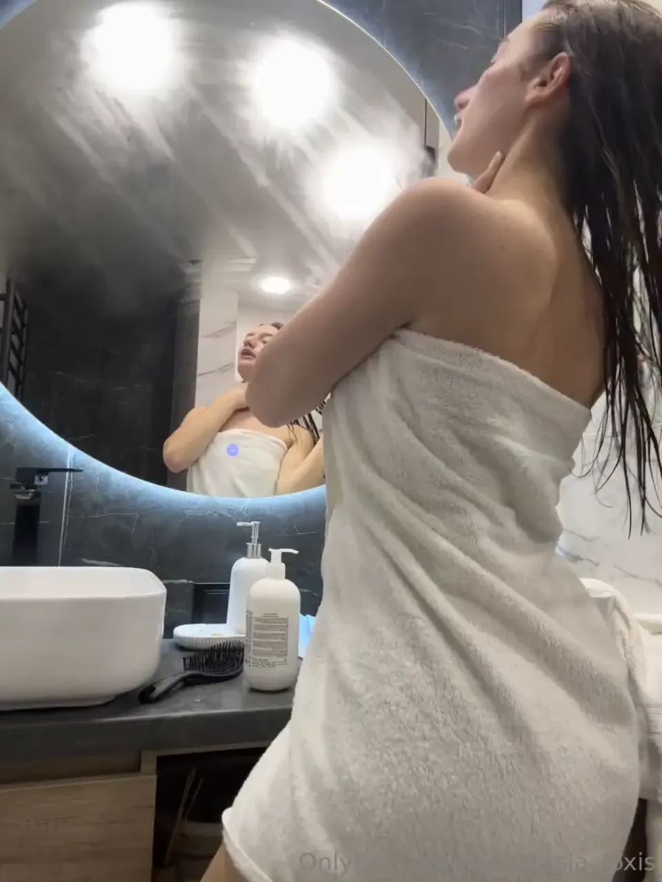 I love singing in the shower and dancing afterward 