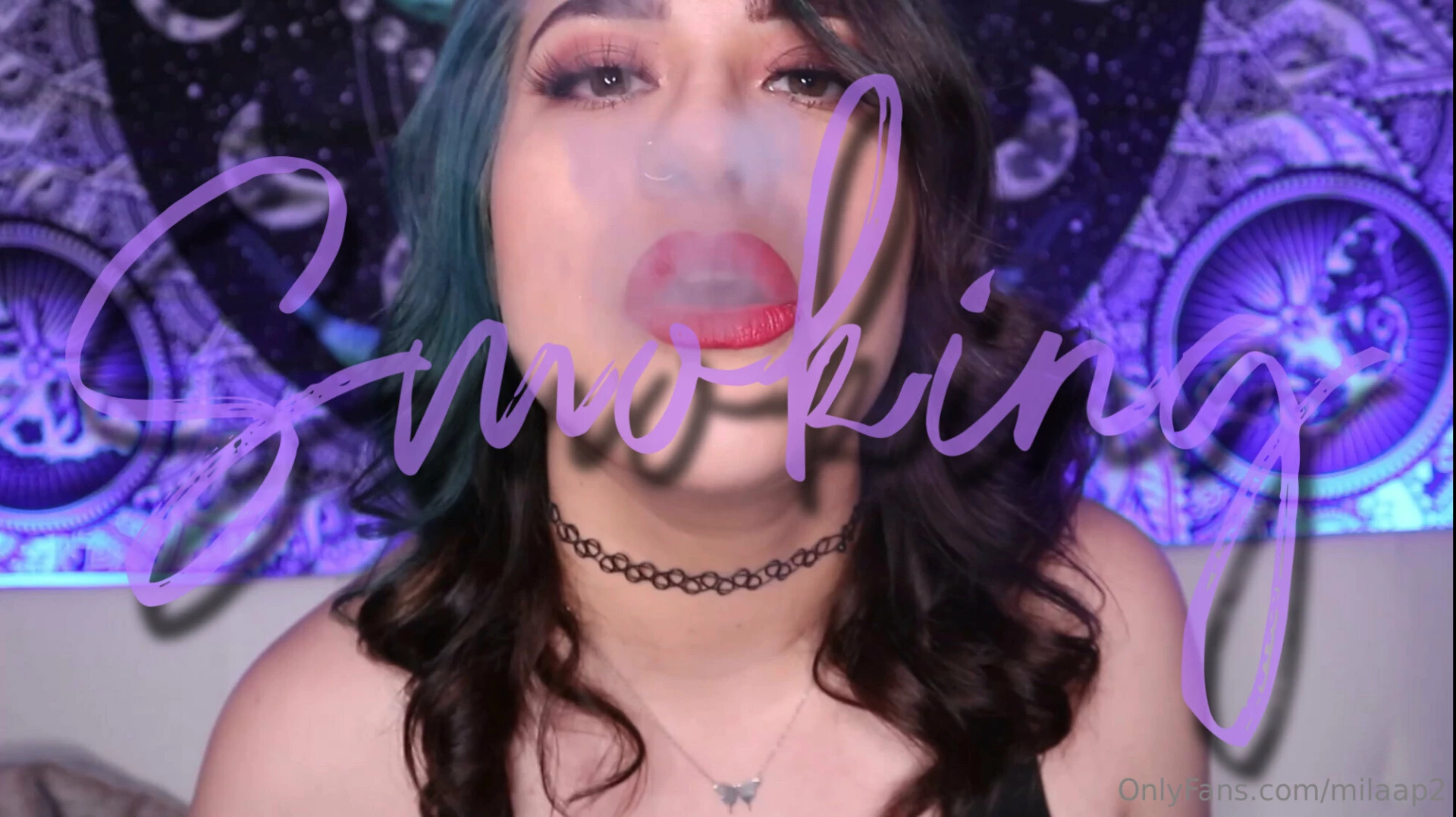 Smoking - you love a pretty face with a cigarette dangling off 