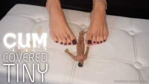 Cum covered tiny - look what i have here a good little tiny cuck you