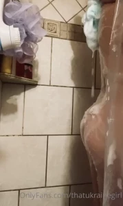 Soap all over my body turns me on