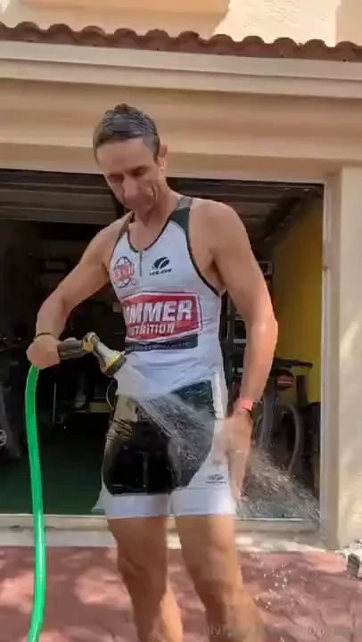 Finished my bike workout shower time i don t think that this gets old 