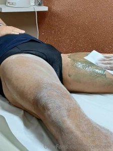 Fresh wax job on my legs my friends julianne having way too much fun part 4