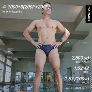 Hard swim if training for triathlons only do intervals which last at part 3