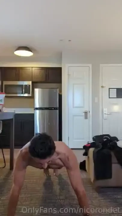 Morning calesthenics in my hotel room no excuses get moving 