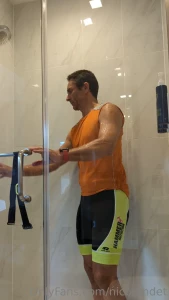 nicorondet - Full shower video after my morning workout watch untill the end 