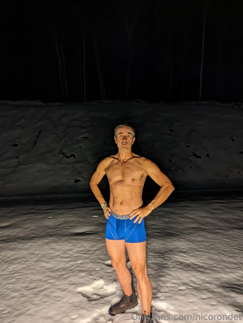 Cold snap snow photo shoot 