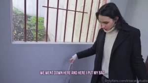 The sister called her brother to show her where she was fucked on the