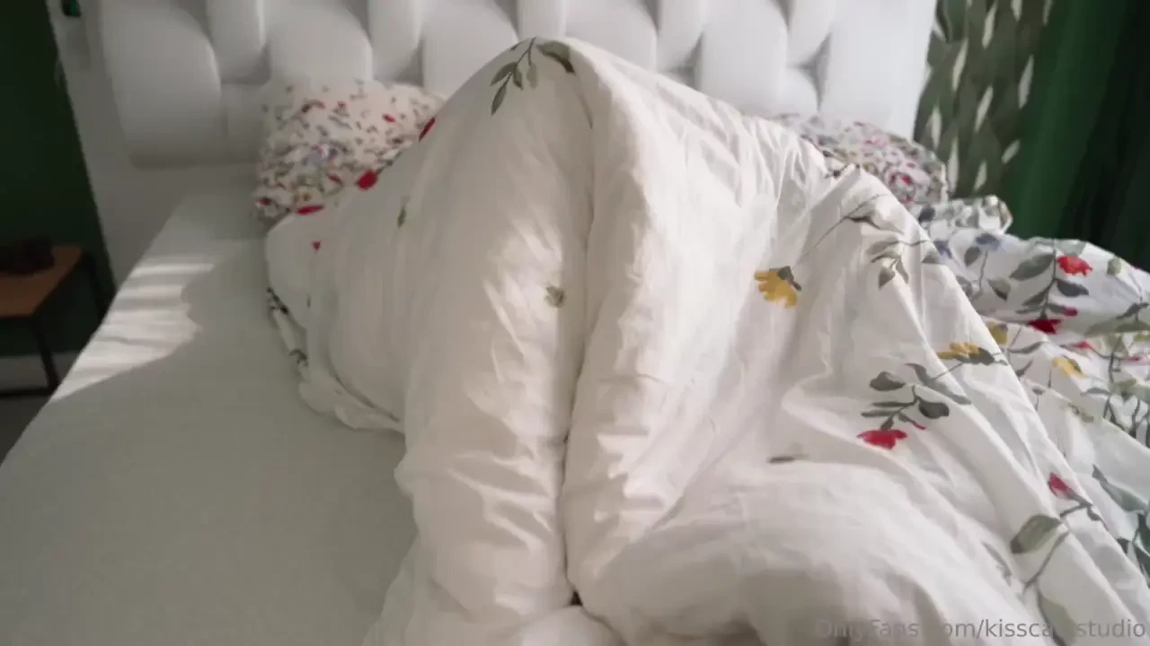 I came from the gym and wanted to have some fun under the covers 