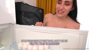I m used to walking naked around the house and when i moved in with my