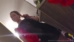 Red or black under my scrubs today you decide but decide fast