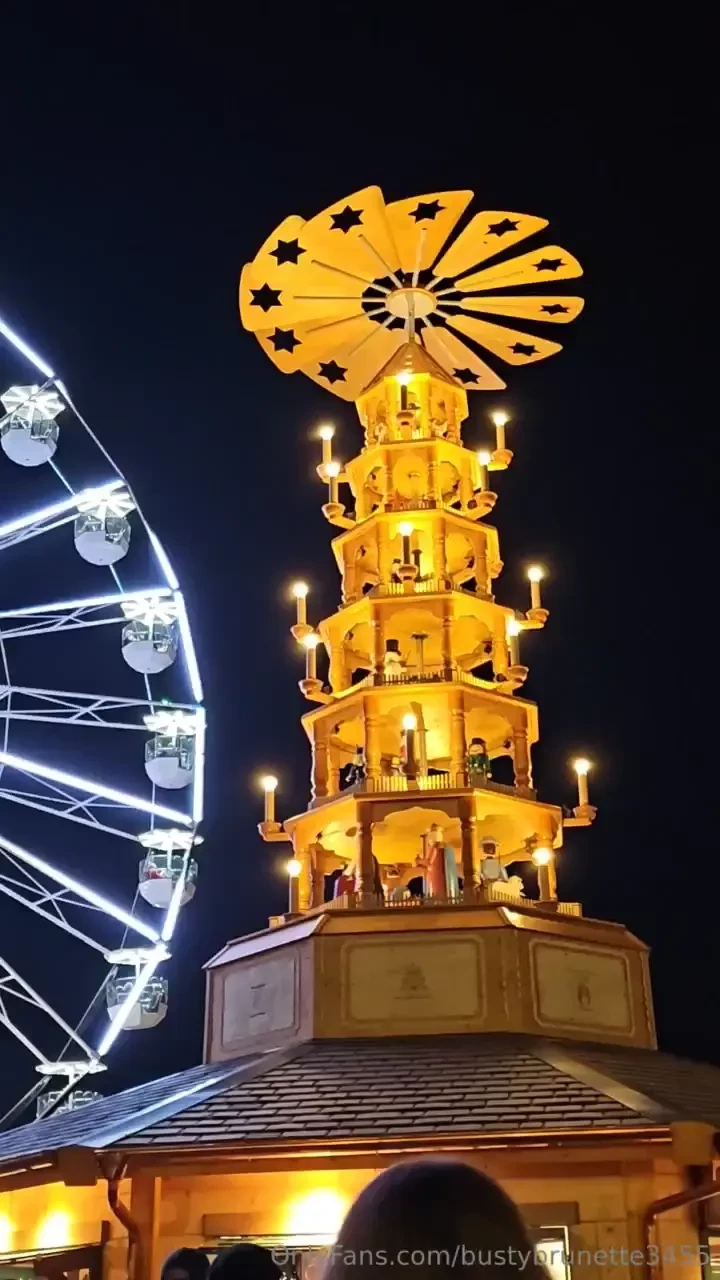 Home for the night had fun at the german christmas festival and the 