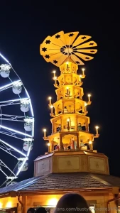 Home for the night had fun at the german christmas festival and the