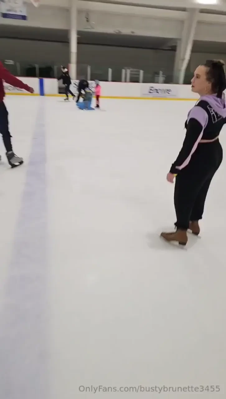 Tried ice skating again today progress i didn t fall part 1 
