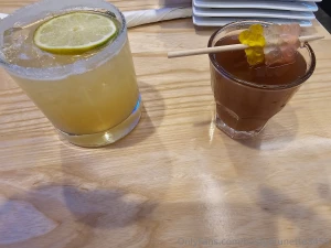 Gummy bear shot and spicy margarita for lunch part 1