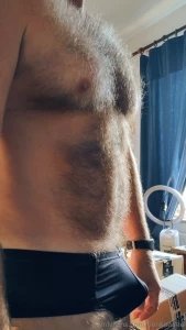 Transform my hairybody and bouncing my furry chest pecs muscles part 2