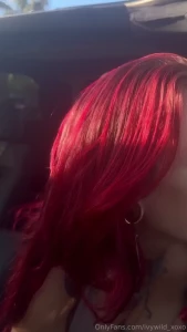 Just wanted to enjoy the top off with my top off he scared the living