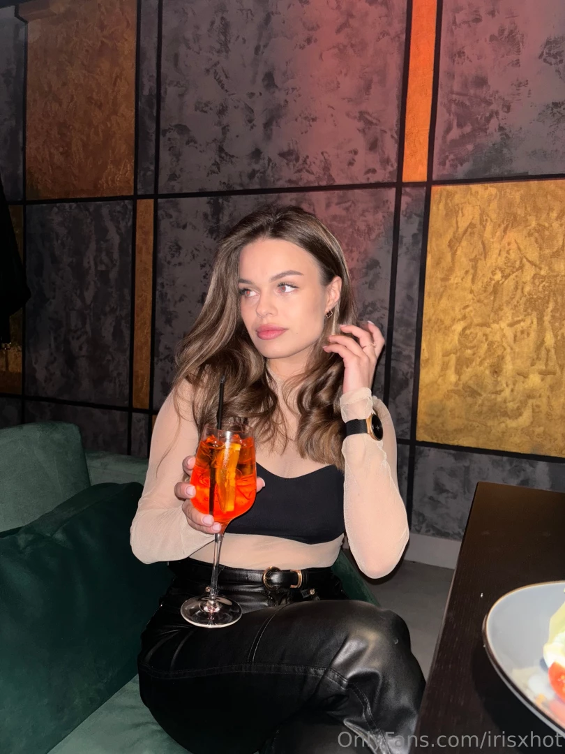 Evening with family and delicious cocktails 