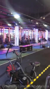 I do not forget about training to always be sexy