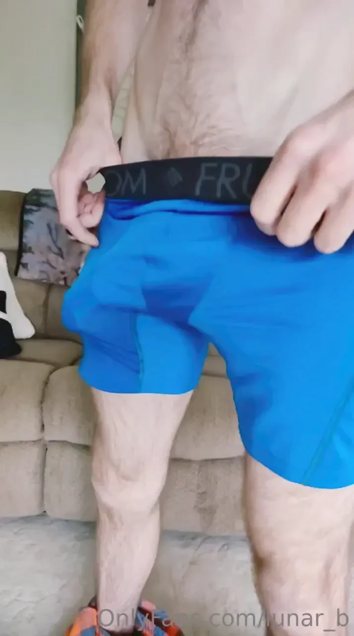 This heavy cock is ready to burst out of these underwear my vips got 