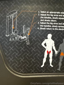 I really like the background design of this gym equipment part 1