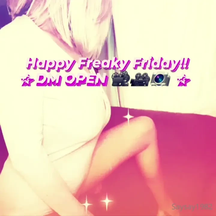 We can celebrate friday together 