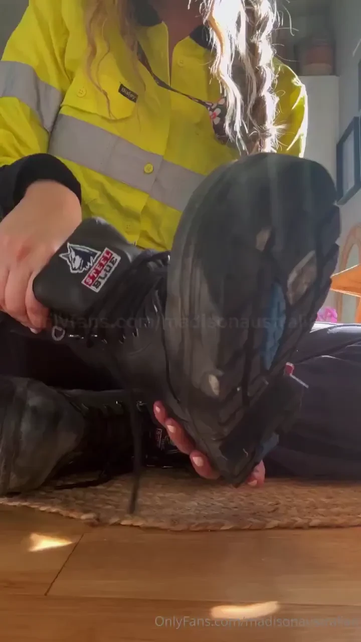 Taking off my boots and socks madison secret i was never girly growing 