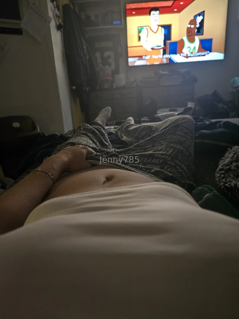 Relaxing before bed 