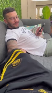 After filming his timtales scene it seems johnbrachalli still wanted