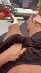 Lovely weather makes me horny