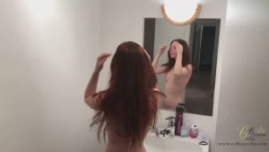 037 - bathtoom masturbation in the shower