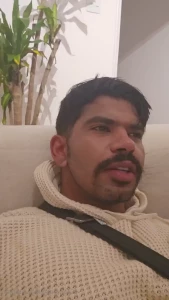 Stopping by to see how you are and talk about the experience of today