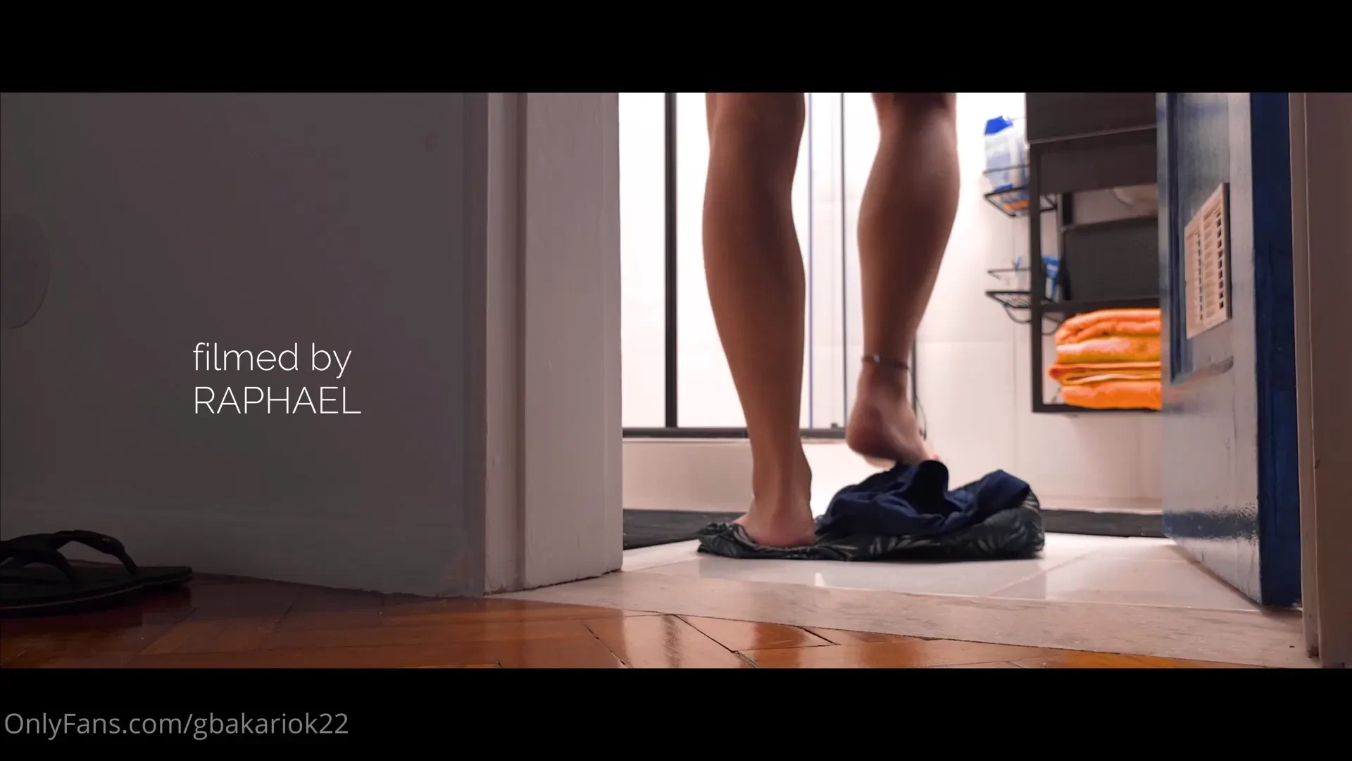 If he took a shower with the door open it was because it was an 