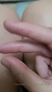 Very fertile stretchy pussy juice