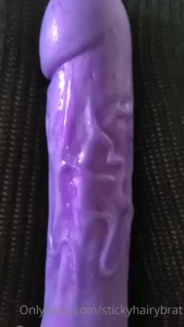 Made my toy sticky after using it