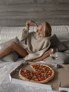 What s better than pizza a glass of wine and an entire day in bed i