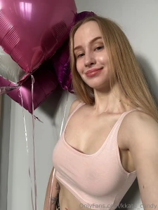 Woke up feeling soft smiley and full of pink energy today balloons