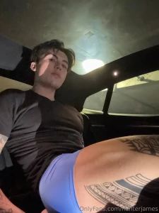 Sooo i got really horny sitting in my car had to be really careful in