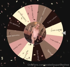 Just so you know if you sub to my vip page you get a free spin on this