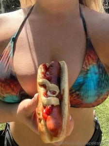 Wanted a hot dog real bad