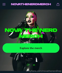 Nova merch hi loves i opened up my own merch store a while ago i have part 1