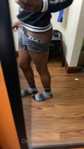 When guys cum inside me i just pull my panties back up and keep it