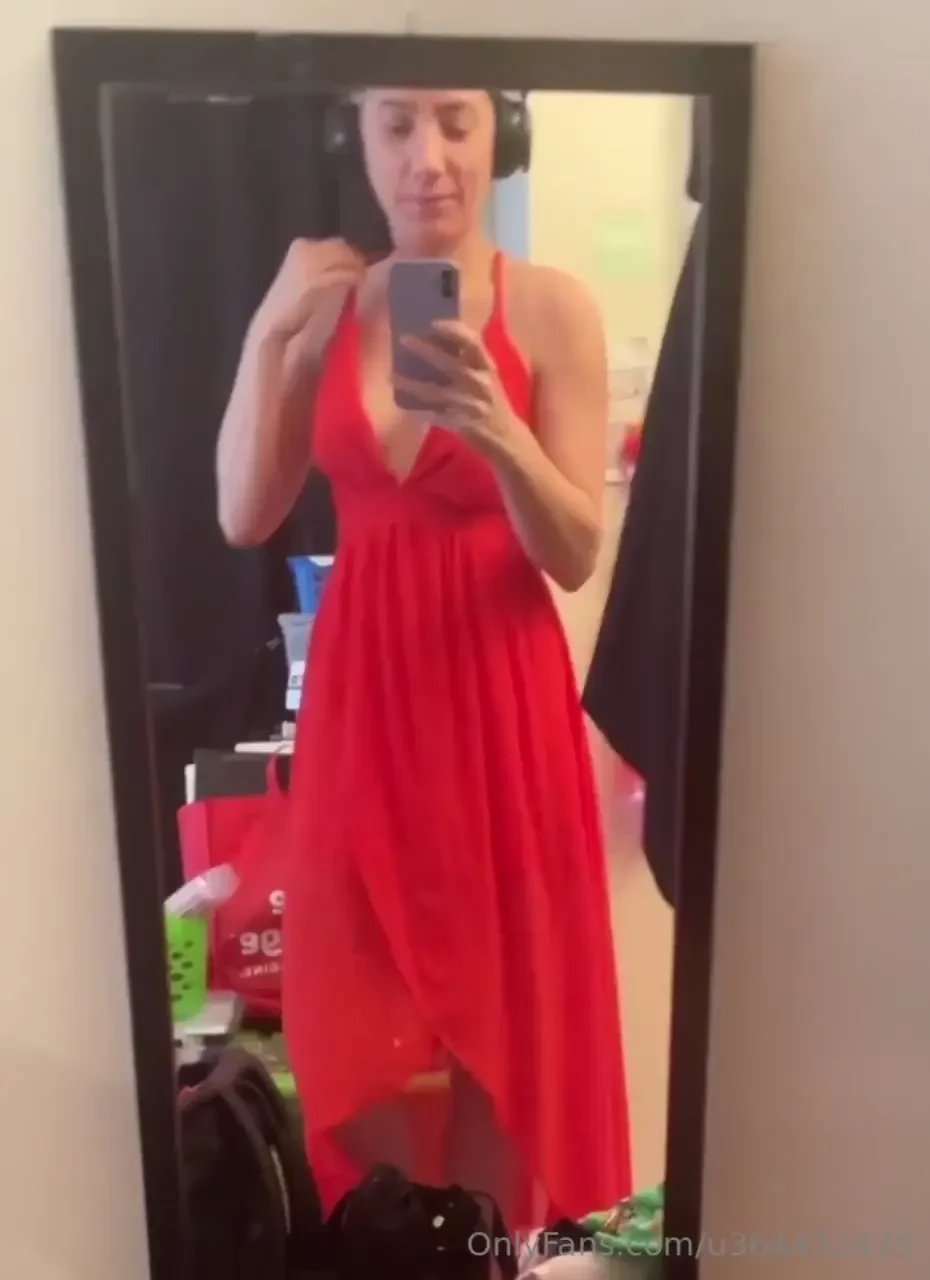 Red instagram dress 2 